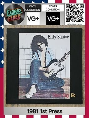 BILLY SQUIER•Don't Say No•Apr 13, 1981 US (#ST-12146) L.A. 1st Press